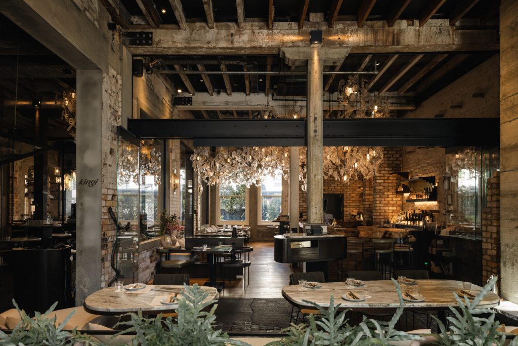 Kingi (short for kingfish) offers fresh, sustainably sourced seafood, game and New Zealand produce in thoughtful, approachable ways.