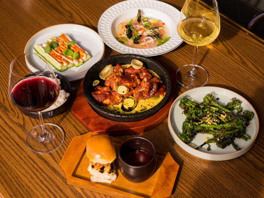 A modern Korean bar and eatery serving local, seasonal ingredients and twisted classic cocktails.