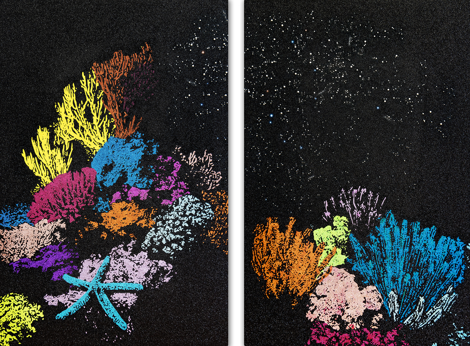 Reuben Paterson, Bethlehem (Constellation Orion), 2024, Bergman Gallery, Galleries